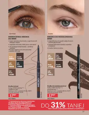 AVON - gazetka promocyjna Katalog Wrzesień 2025 od wtorku 02.09 do wtorku 30.09 - strona 77