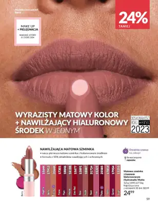 AVON - gazetka promocyjna Katalog Wrzesień 2025 od wtorku 02.09 do wtorku 30.09 - strona 59