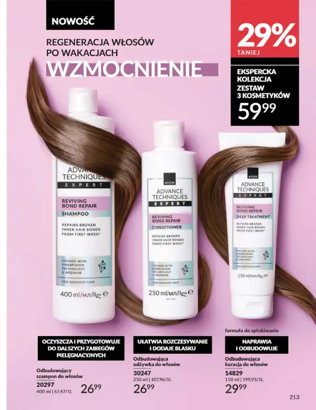 AVON - gazetka promocyjna Katalog Wrzesień 2025 od wtorku 02.09 do wtorku 30.09 - strona 213
