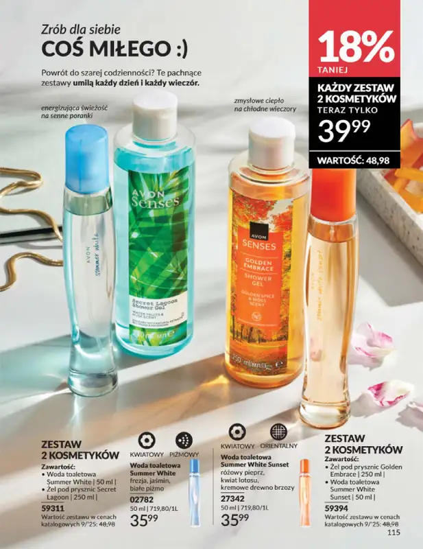 AVON - gazetka promocyjna Katalog Wrzesień 2025 od wtorku 02.09 do wtorku 30.09 - strona 115