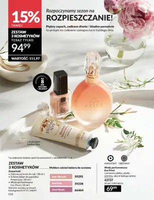 AVON - gazetka promocyjna Katalog Wrzesień 2025 od wtorku 02.09 do wtorku 30.09 - strona 114