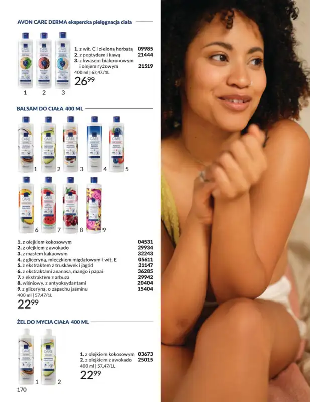 AVON - gazetka promocyjna Katalog Wrzesień 2025 od wtorku 02.09 do wtorku 30.09 - strona 170