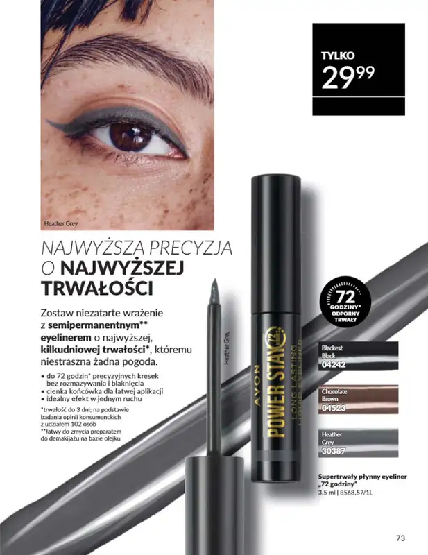 AVON - gazetka promocyjna Katalog Wrzesień 2025 od wtorku 02.09 do wtorku 30.09 - strona 73