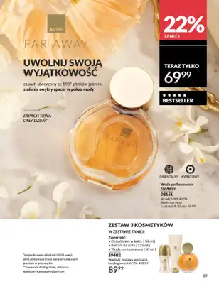 AVON - gazetka promocyjna Katalog Wrzesień 2025 od wtorku 02.09 do wtorku 30.09 - strona 89