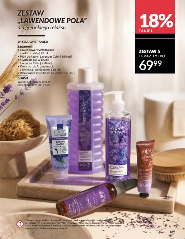 AVON - gazetka promocyjna Katalog Wrzesień 2025 od wtorku 02.09 do wtorku 30.09 - strona 189
