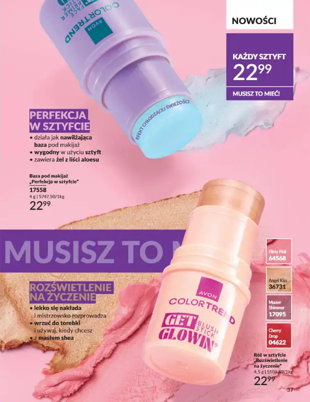AVON - gazetka promocyjna Katalog Wrzesień 2025 od wtorku 02.09 do wtorku 30.09 - strona 37