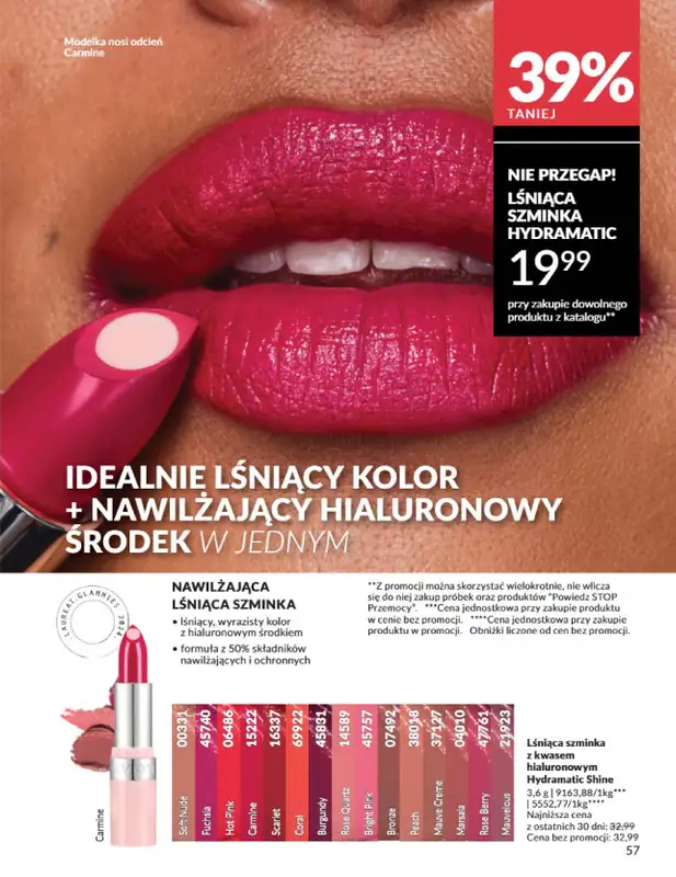 AVON - gazetka promocyjna Katalog Wrzesień 2025 od wtorku 02.09 do wtorku 30.09 - strona 57