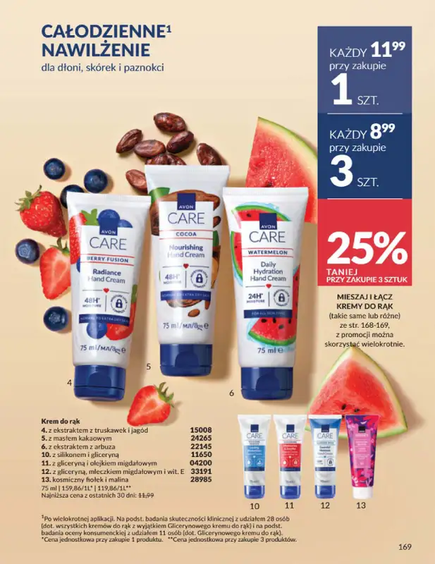AVON - gazetka promocyjna Katalog Wrzesień 2025 od wtorku 02.09 do wtorku 30.09 - strona 169