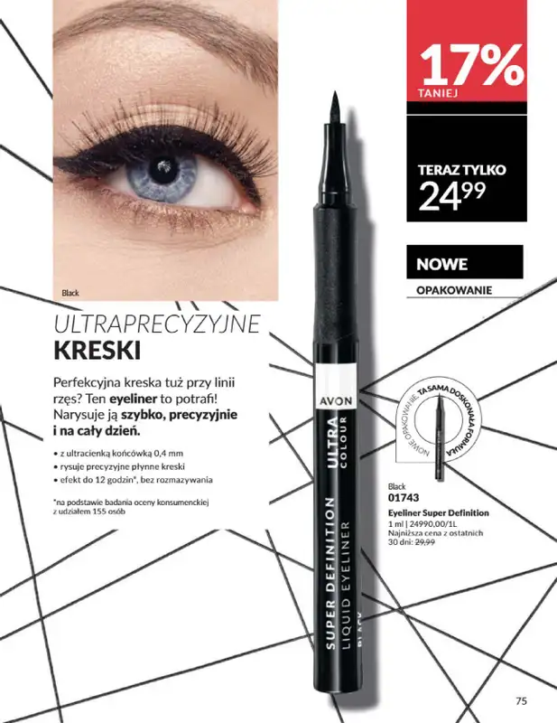 AVON - gazetka promocyjna Katalog Wrzesień 2025 od wtorku 02.09 do wtorku 30.09 - strona 75