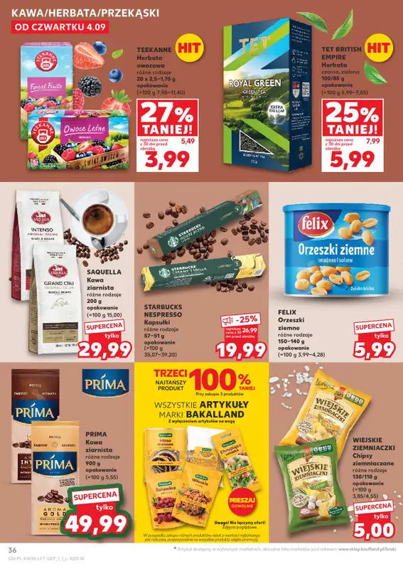 Kaufland - gazetka promocyjna Oferta Kaufland od czwartku 04.09 do środy 10.09 - strona 36