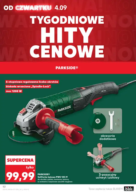 Kaufland - gazetka promocyjna Oferta Kaufland od czwartku 04.09 do środy 10.09 - strona 52