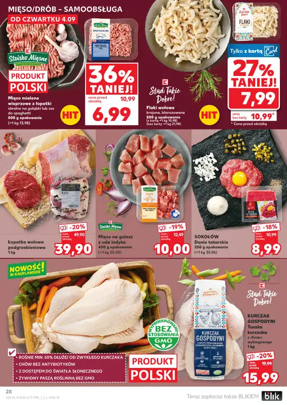 Kaufland - gazetka promocyjna Oferta Kaufland od czwartku 04.09 do środy 10.09 - strona 28