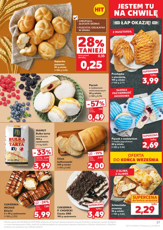 Kaufland - gazetka promocyjna Oferta Kaufland od czwartku 04.09 do środy 10.09 - strona 27