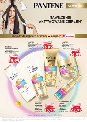 Kaufland - gazetka promocyjna Oferta Kaufland od czwartku 04.09 do środy 10.09 - strona 47 Kaufland - gazetka promocyjna Oferta Kaufland od czwartku 04.09 do środy 10.09 - strona 47