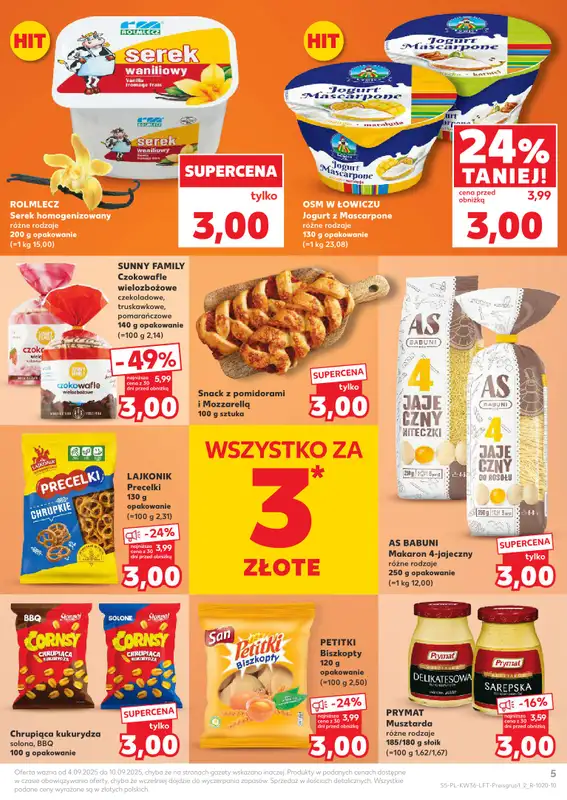 Kaufland - gazetka promocyjna Oferta Kaufland od czwartku 04.09 do środy 10.09 - strona 5