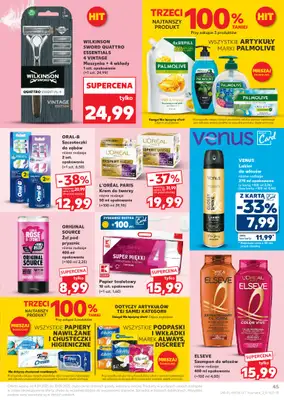 Kaufland - gazetka promocyjna Oferta Kaufland od czwartku 04.09 do środy 10.09 - strona 45 Kaufland - gazetka promocyjna Oferta Kaufland od czwartku 04.09 do środy 10.09 - strona 45