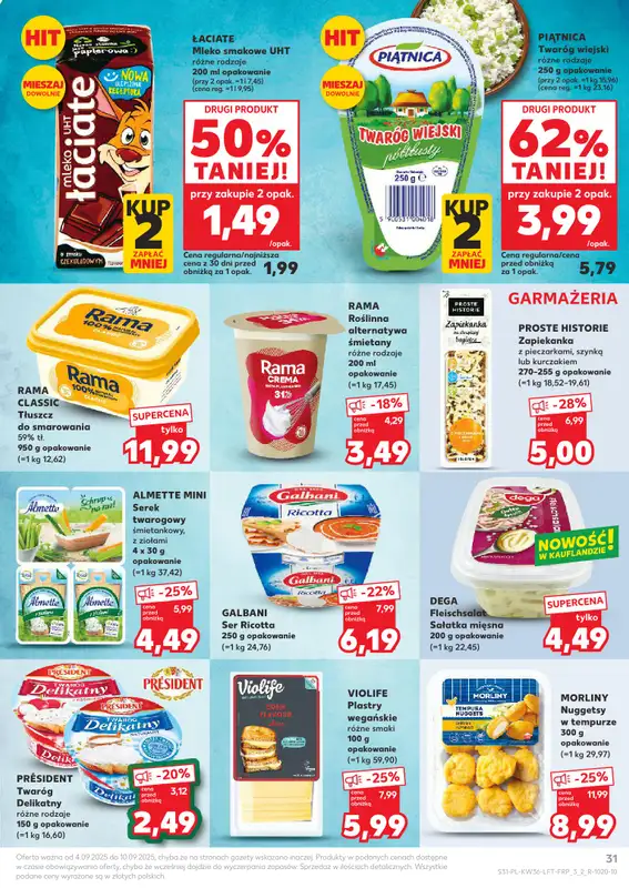 Kaufland - gazetka promocyjna Oferta Kaufland od czwartku 04.09 do środy 10.09 - strona 31