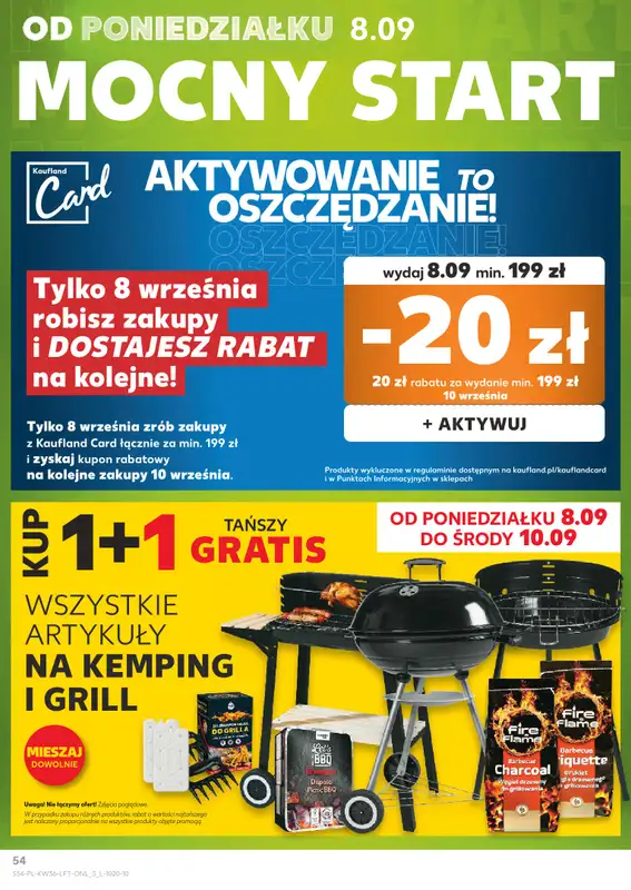 Kaufland - gazetka promocyjna Oferta Kaufland od czwartku 04.09 do środy 10.09 - strona 54