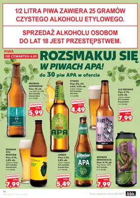 Kaufland - gazetka promocyjna Oferta Kaufland od czwartku 04.09 do środy 10.09 - strona 42 Kaufland - gazetka promocyjna Oferta Kaufland od czwartku 04.09 do środy 10.09 - strona 42