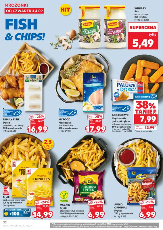Kaufland - gazetka promocyjna Oferta Kaufland od czwartku 04.09 do środy 10.09 - strona 32