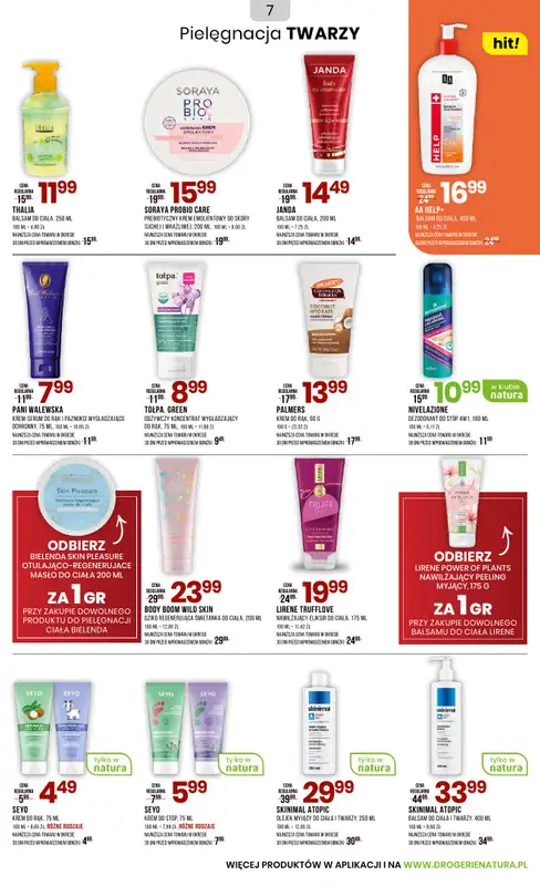 Drogerie Natura - gazetka promocyjna Gazetka od środy 03.09 do piątku 19.09 - strona 7