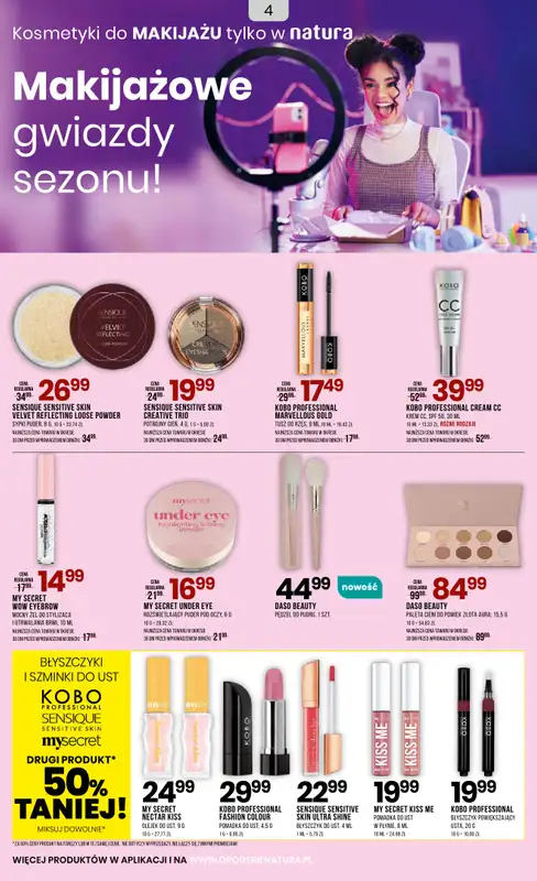 Drogerie Natura - gazetka promocyjna Gazetka od środy 03.09 do piątku 19.09 - strona 4