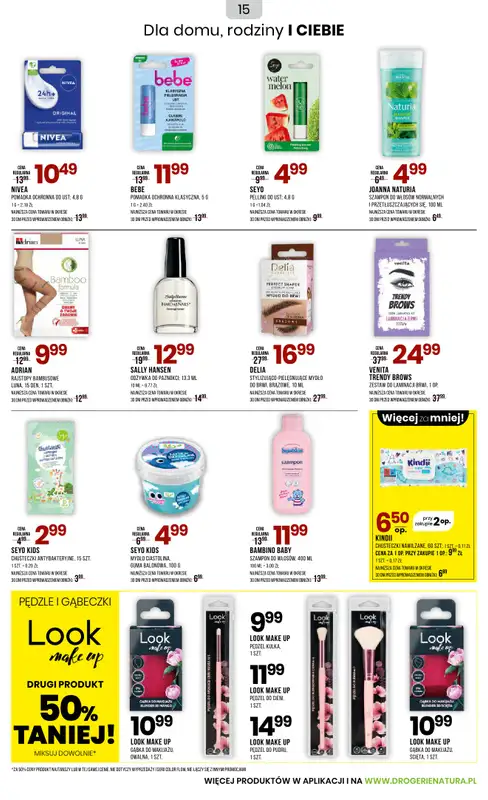 Drogerie Natura - gazetka promocyjna Gazetka od środy 03.09 do piątku 19.09 - strona 15