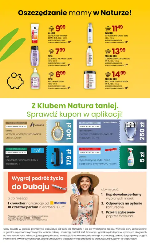 Drogerie Natura - gazetka promocyjna Gazetka od środy 03.09 do piątku 19.09 - strona 16
