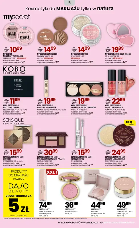 Drogerie Natura - gazetka promocyjna Gazetka od środy 03.09 do piątku 19.09 - strona 5