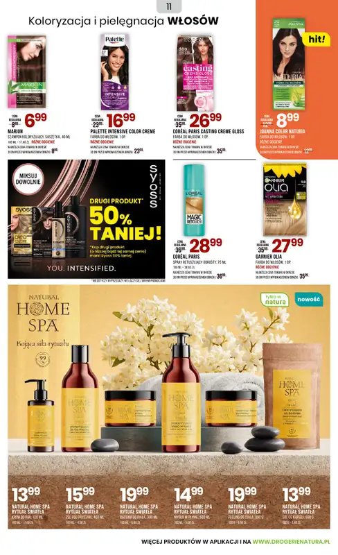 Drogerie Natura - gazetka promocyjna Gazetka od środy 03.09 do piątku 19.09 - strona 11