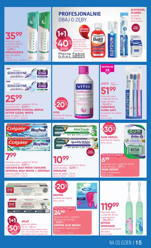 Super-Pharm - gazetka promocyjna Gazetka od czwartku 04.09 do środy 17.09 - strona 15