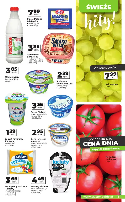 Odido - gazetka promocyjna Gazetka od środy 03.09 do wtorku 16.09 - strona 3