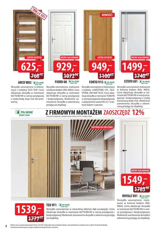 Dobre Dla Domu - gazetka promocyjna Katalog od środy 03.09 do piątku 31.10 - strona 6