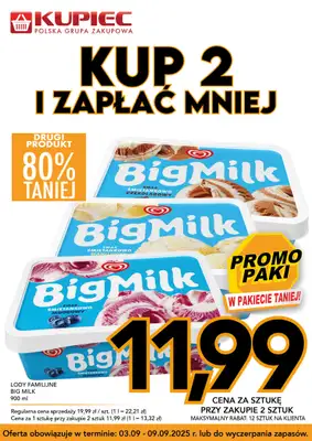 Kupiec - gazetka promocyjna Promopaki od środy 03.09 do wtorku 09.09 - strona 6