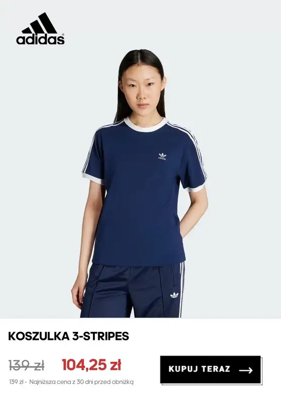Adidas - gazetka promocyjna Do -30% + extra -20% przy zakupach za min. 279 zł od środy 03.09 do czwartku 04.09 - strona 5