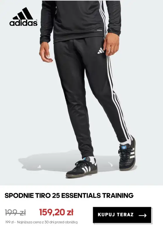 Adidas - gazetka promocyjna Do -30% + extra -20% przy zakupach za min. 279 zł od środy 03.09 do czwartku 04.09 - strona 4