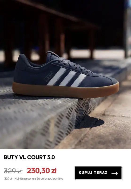 Adidas - gazetka promocyjna Do -30% + extra -20% przy zakupach za min. 279 zł od środy 03.09 do czwartku 04.09 - strona 7