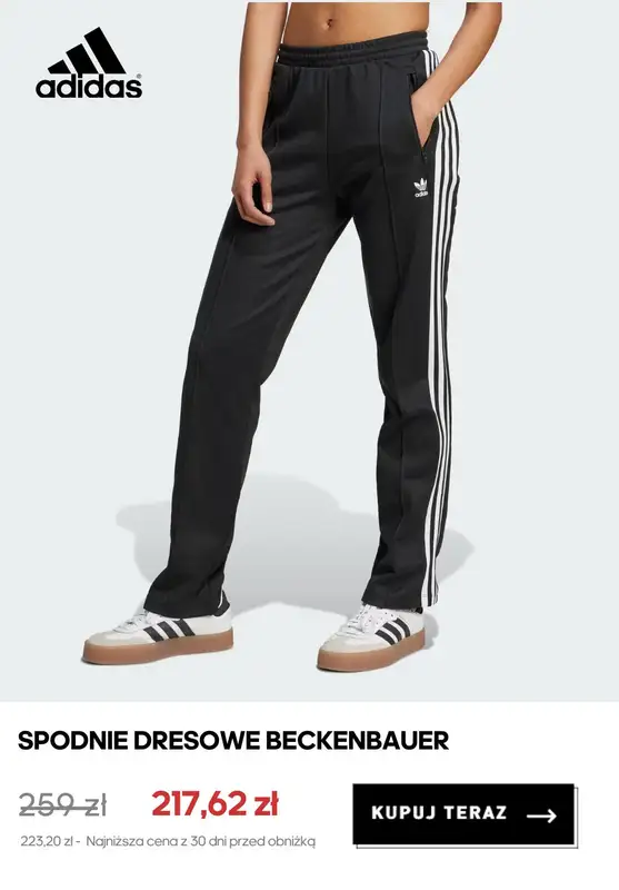 Adidas - gazetka promocyjna Do -30% + extra -20% przy zakupach za min. 279 zł od środy 03.09 do czwartku 04.09 - strona 8