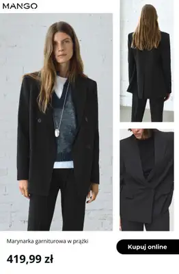 Mango - gazetka promocyjna Damskie stylizacje biurowe od środy 03.09  - strona 10