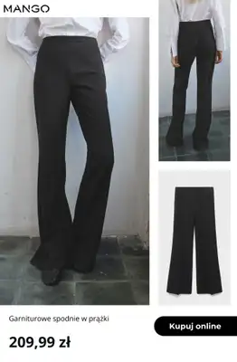 Mango - gazetka promocyjna Damskie stylizacje biurowe od środy 03.09  - strona 7