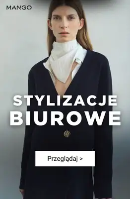 Mango - gazetka promocyjna Damskie stylizacje biurowe od środy 03.09 