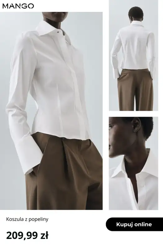 Mango - gazetka promocyjna Damskie stylizacje biurowe od środy 03.09  - strona 2