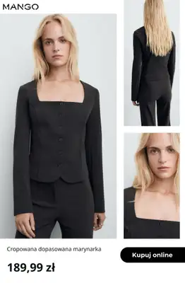 Mango - gazetka promocyjna Damskie stylizacje biurowe od środy 03.09  - strona 5