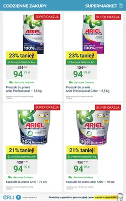 Erli - gazetka promocyjna Codzienne zakupy taniej z ERLI! od środy 03.09 do niedzieli 14.09 - strona 3 Erli - gazetka promocyjna Codzienne zakupy taniej z ERLI! od środy 03.09 do niedzieli 14.09 - strona 3
