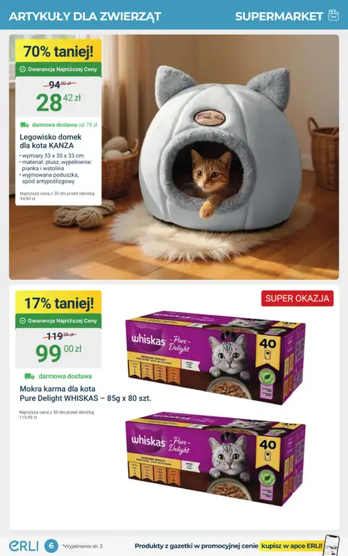 Erli - gazetka promocyjna Codzienne zakupy taniej z ERLI! od środy 03.09 do niedzieli 14.09 - strona 6
