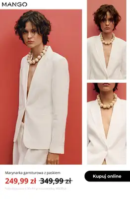 Mango - gazetka promocyjna Marynarki w supercenach od środy 03.09  - strona 3