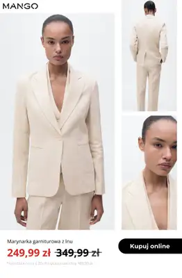 Mango - gazetka promocyjna Marynarki w supercenach od środy 03.09  - strona 5