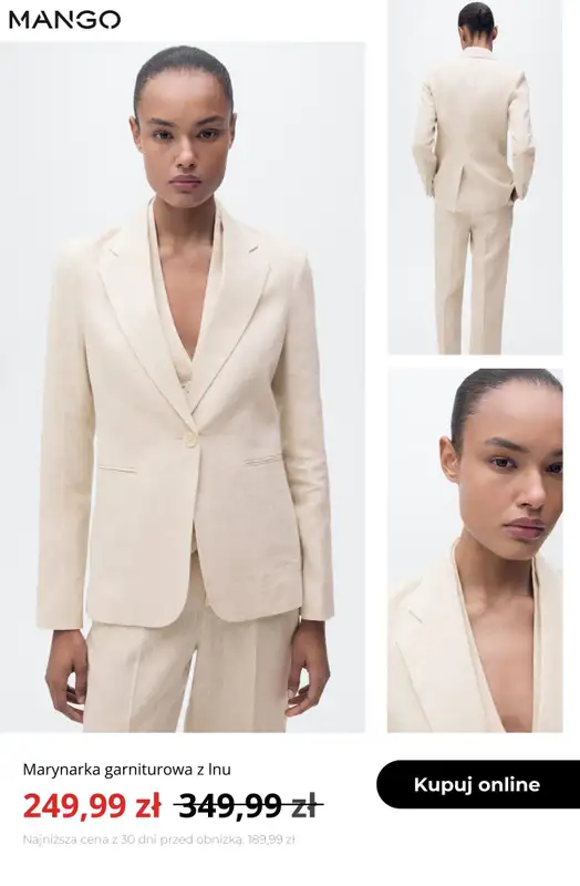 Mango - gazetka promocyjna Marynarki w supercenach od środy 03.09  - strona 5