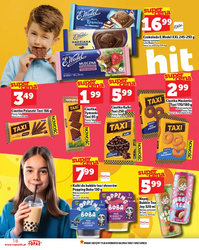 TOPAZ - gazetka promocyjna Gazetka od czwartku 11.09 do środy 17.09 - strona 18