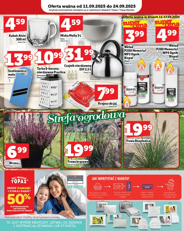 TOPAZ - gazetka promocyjna Gazetka od czwartku 11.09 do środy 17.09 - strona 27